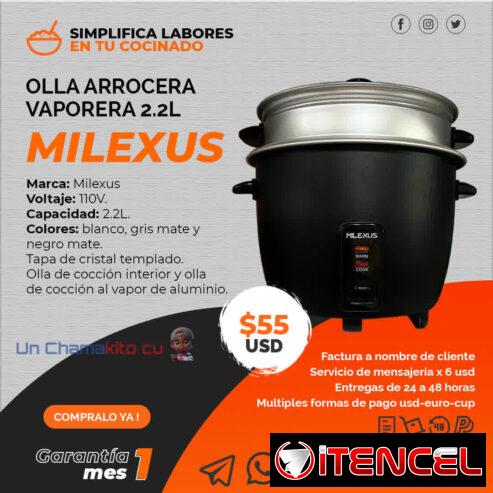 REBAJA $55 – OLLA ARROCERA VAPORERA 2.2L / FACTURA A CLIENTE / 1 MES DE GARANTIA TLF 54833699