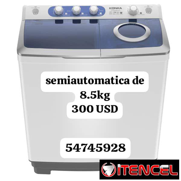 lavadora semiautomatica de 8.5kg konka
