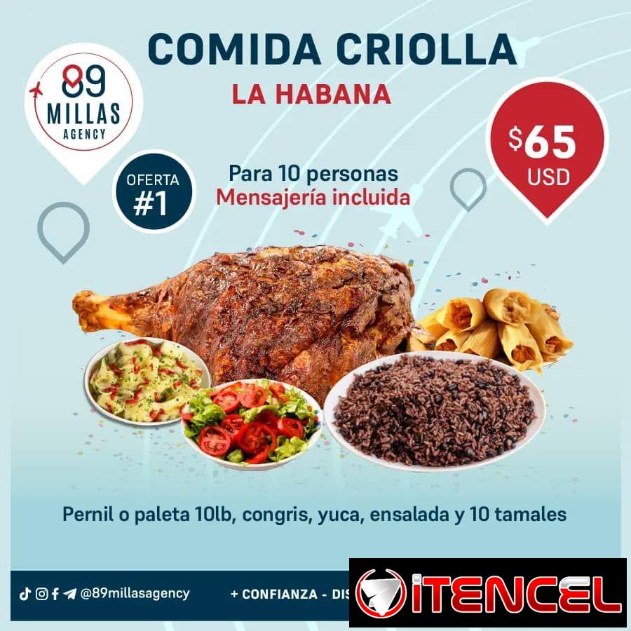 Día especial con nuestras ofertas de Comida Criolla