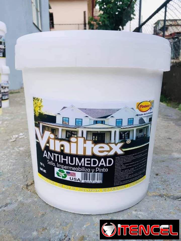 Impermeabilizante, vinil y sellador transparente