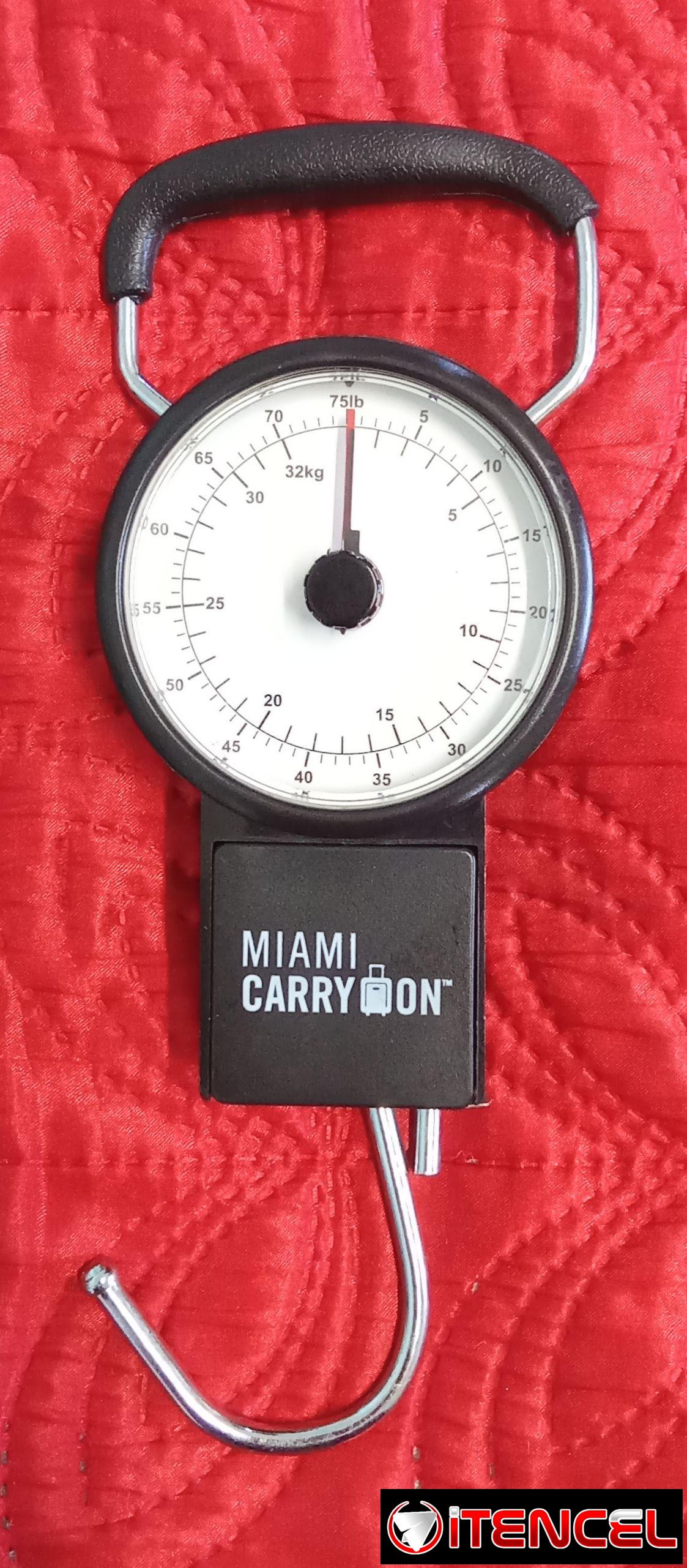 Balanza analógica con cinta métrica