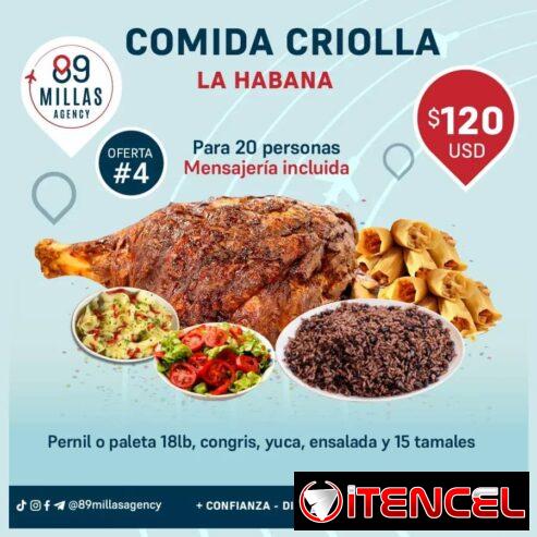 Día especial con nuestras ofertas de Comida Criolla