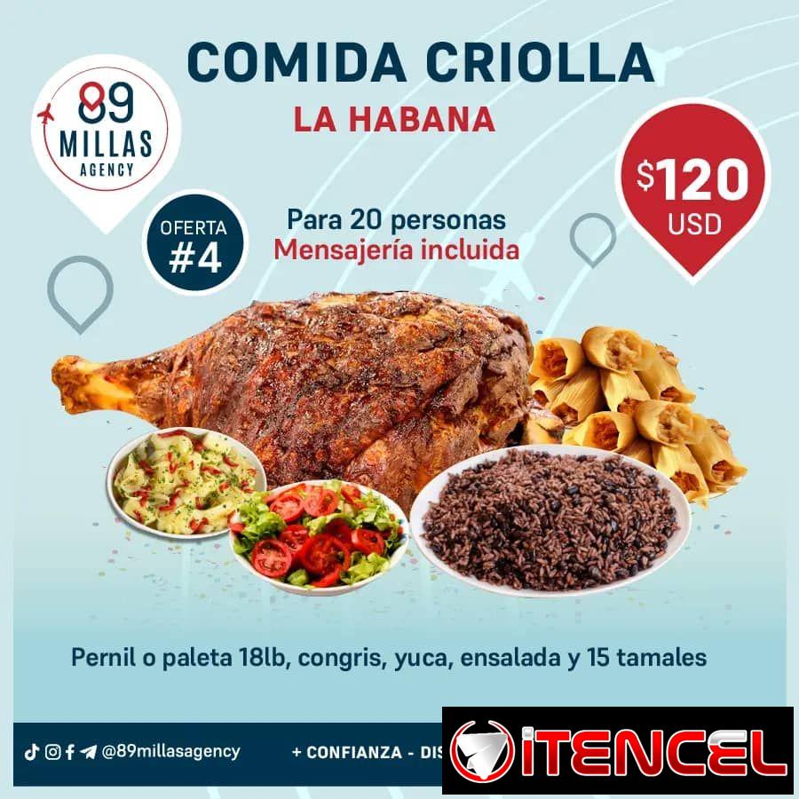 Día especial con nuestras ofertas de Comida Criolla