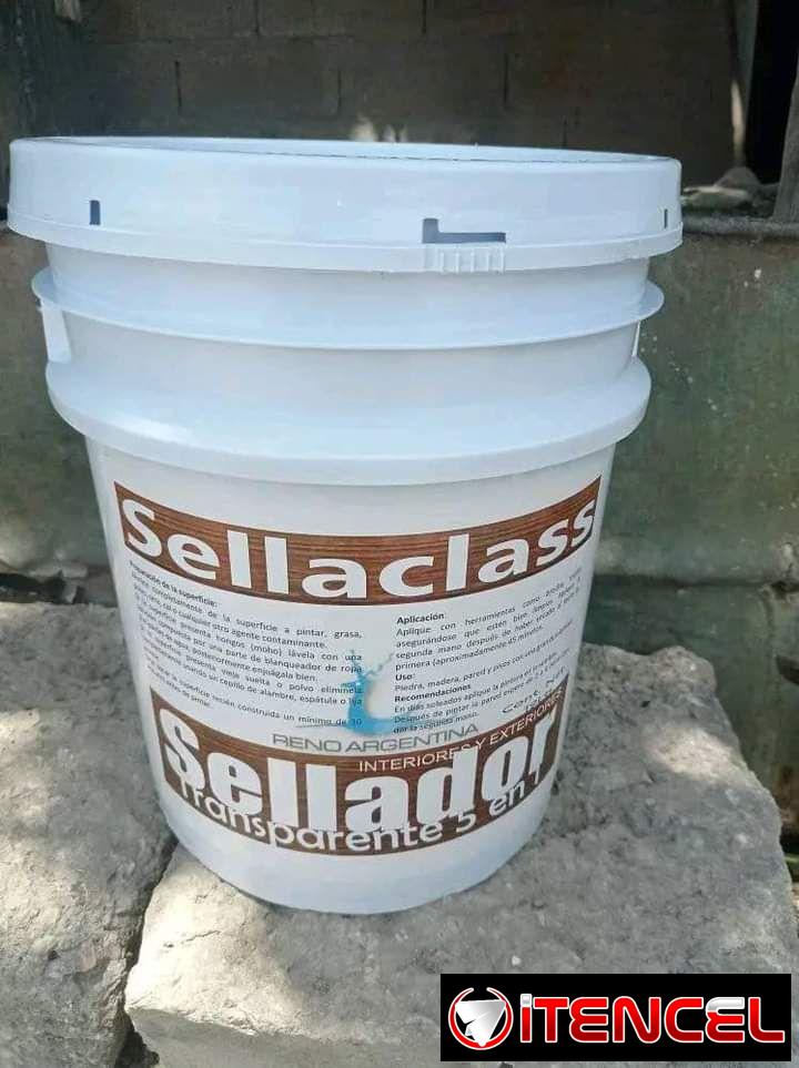 Impermeabilizante, vinil y sellador transparente
