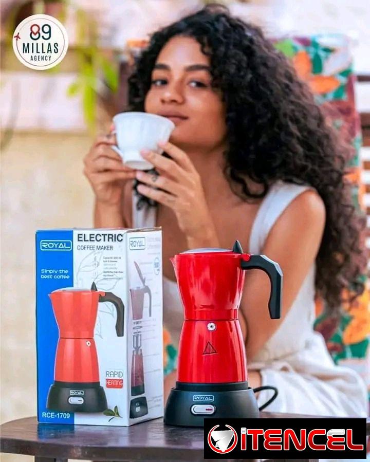 Cafetera eléctrica royal