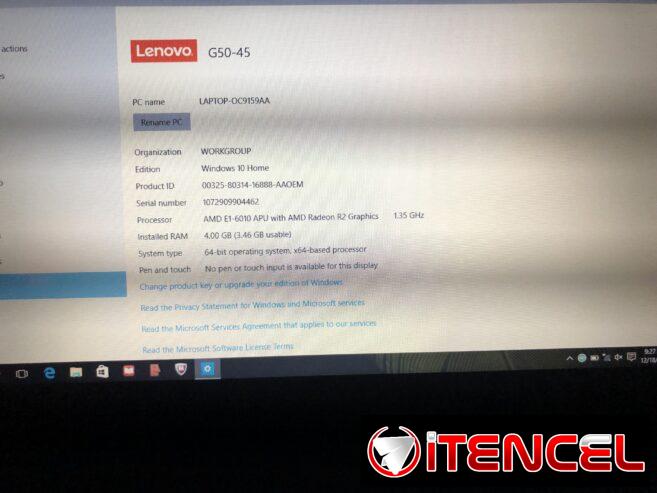 En venta lapto lenovo