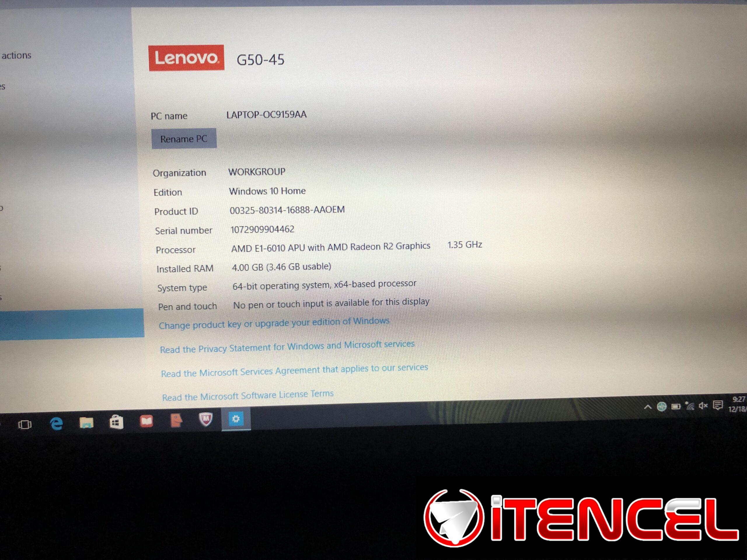 En venta lapto lenovo