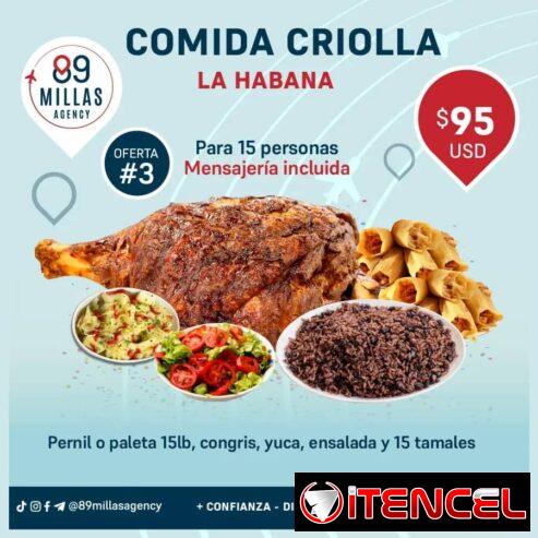 Día especial con nuestras ofertas de Comida Criolla