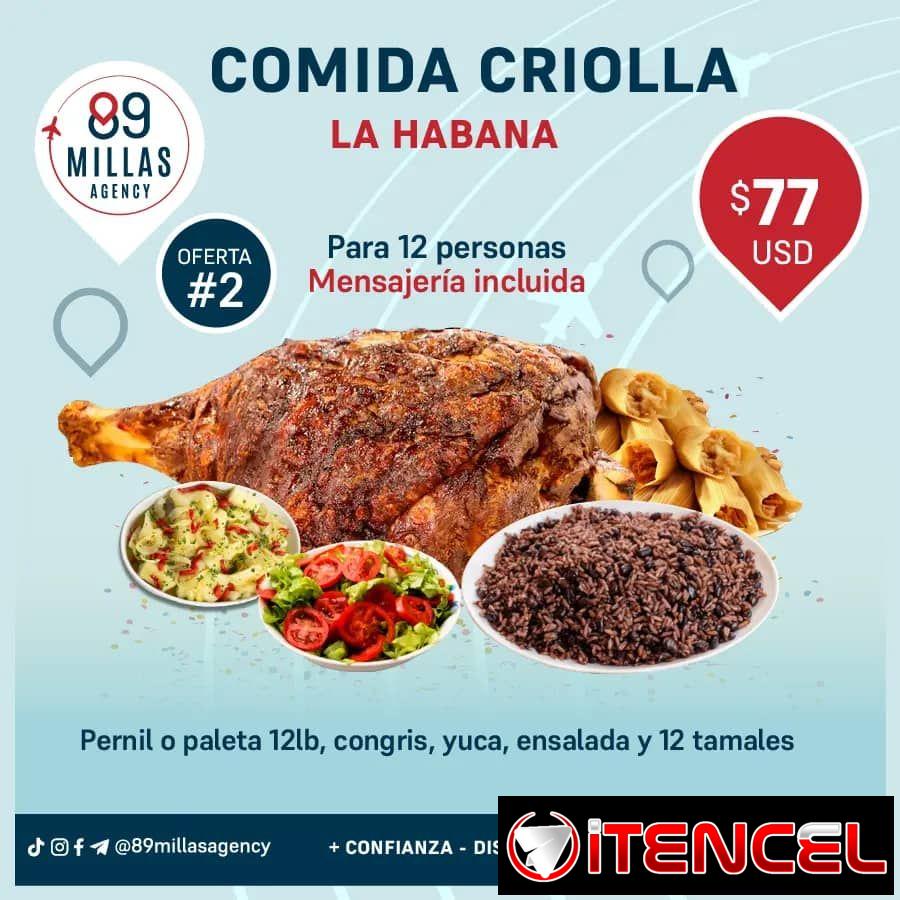 Día especial con nuestras ofertas de Comida Criolla