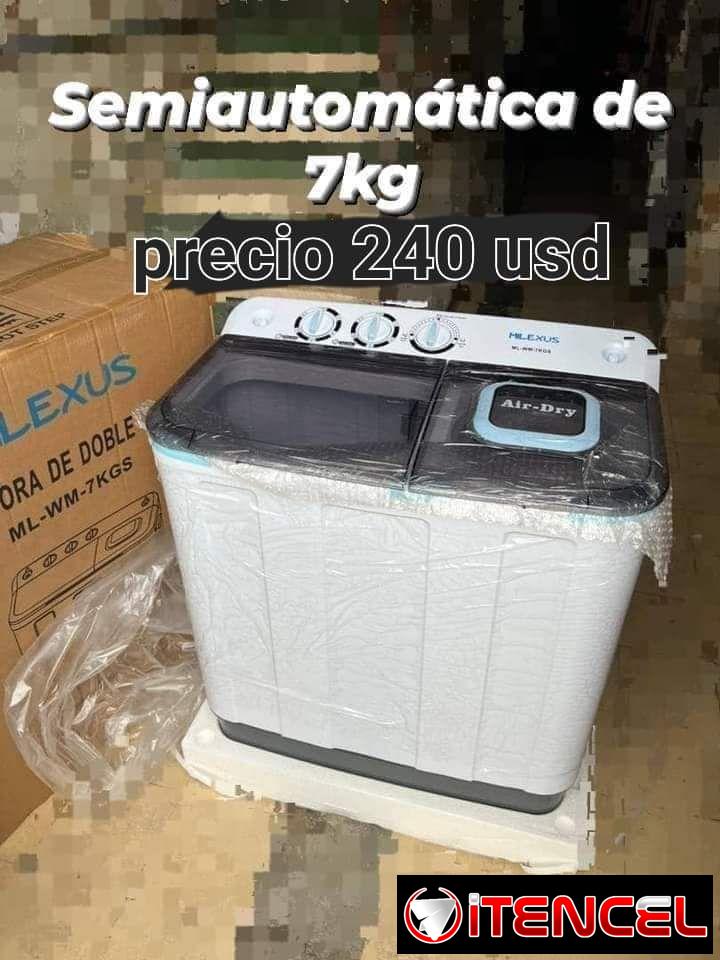 Lavadoras semiautomáticas de 7kg