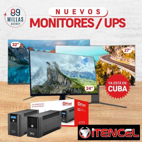 Nuevos UPS y monitores