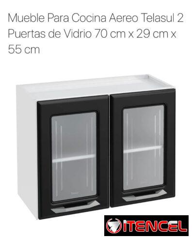 Estante de cocina aéreo metálico nuevo en su caja