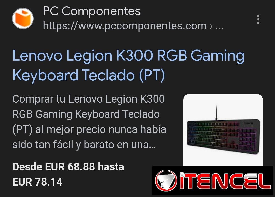 Keyboard gaming Lenovo Legión K300 RGB
