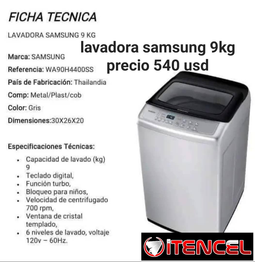 Lavadoras automáticas