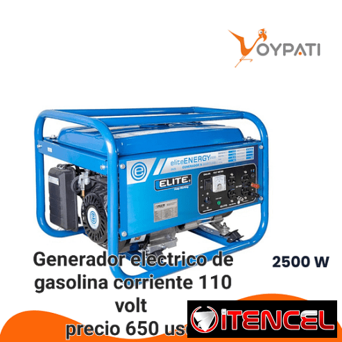 Generador electrico 2500 watts