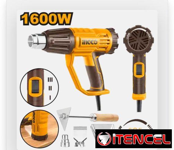 Pistola de Calor 1600W Ingco mensj gratis