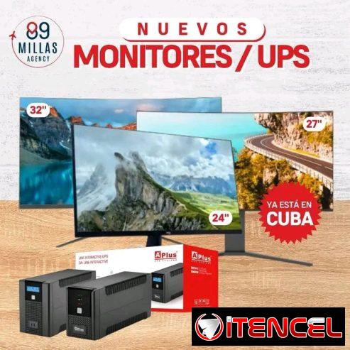 Monitores y UPS