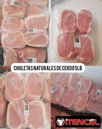 Chuletas naturales 5lb