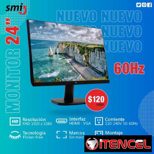 Monitor SMI 24″ 1080P 60HZ NUEVO A ESTRENAR. TLF 54833699