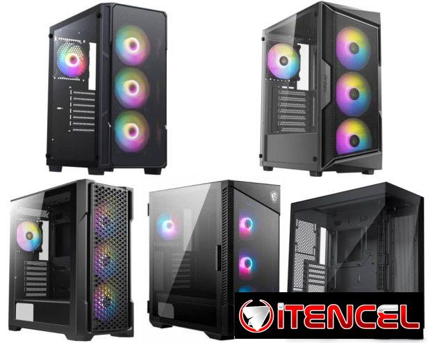 💵145 USD Chasis para juegos Raidmax Vector V212: 4 ventiladores de color RGB estáticos preinstalados, compatible con enfriador de