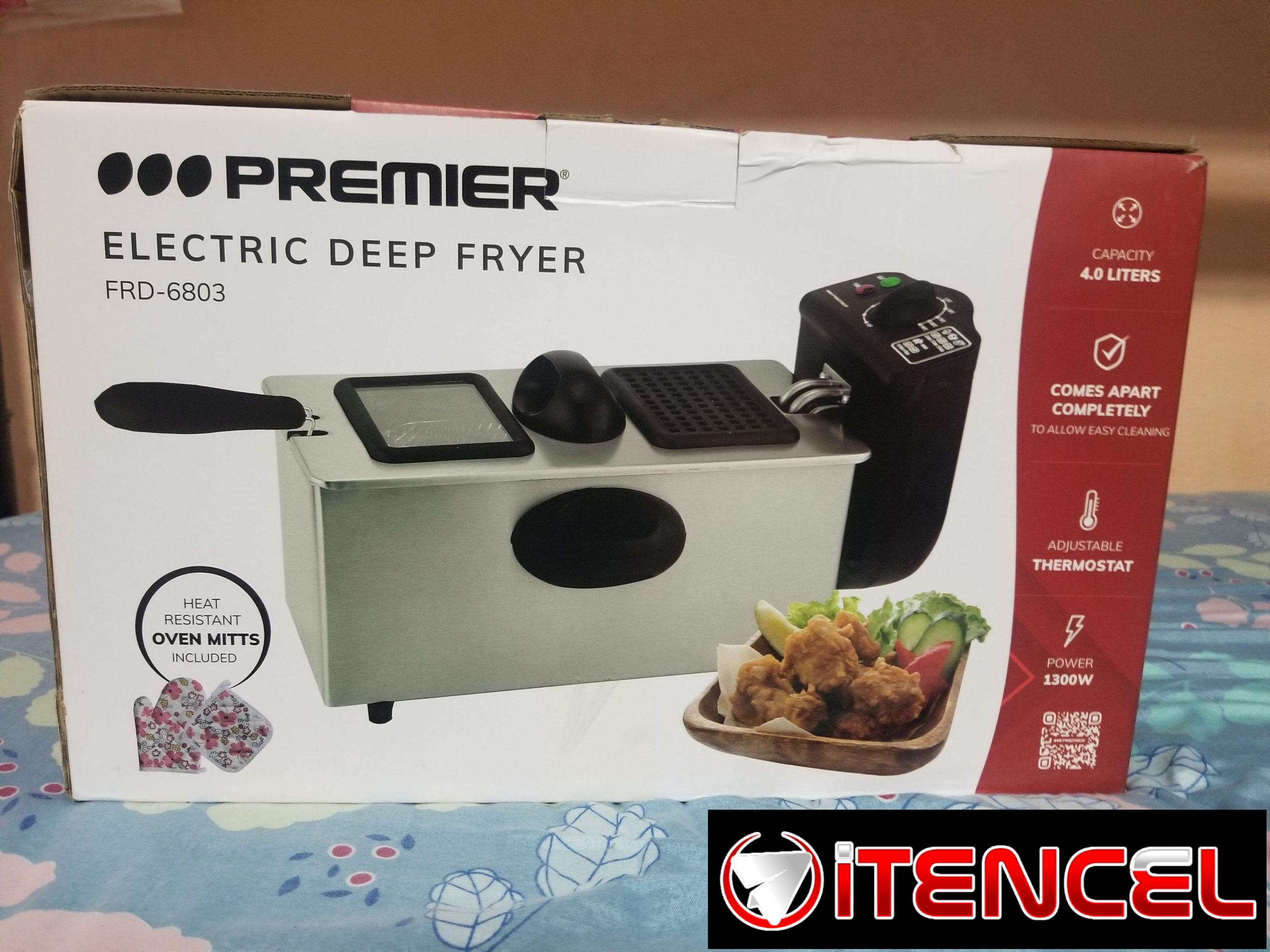 Freidora de aceite de 4 litros