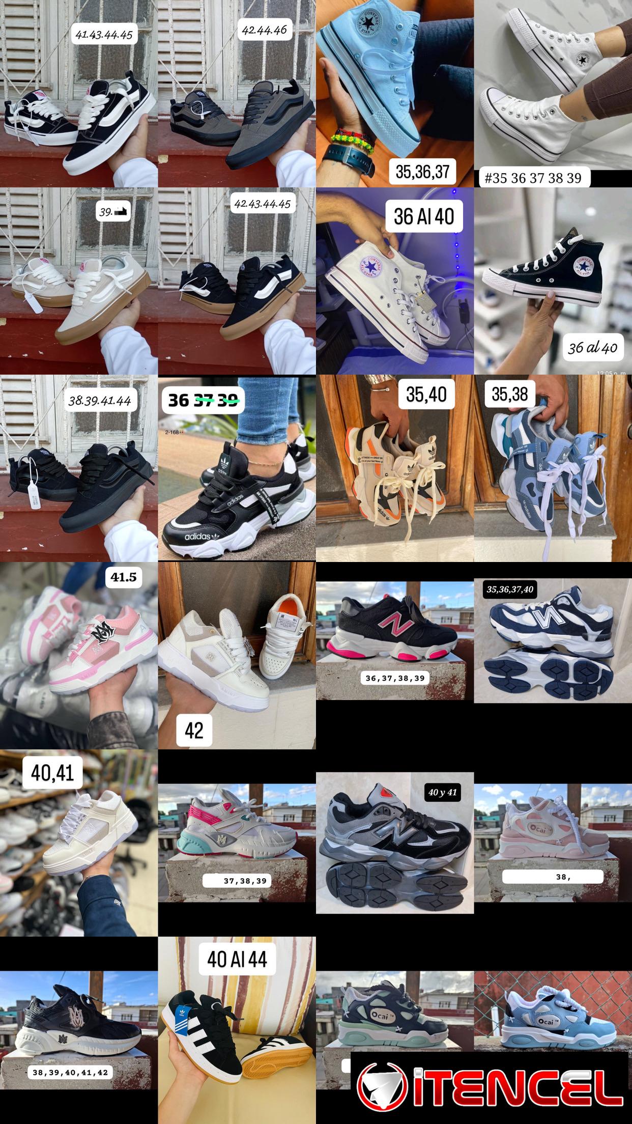 Tenis Nike, Adidas, Vans, Amiri, Jordan,Reebok new balance, converses, entre otros de varias tallas y modelos 👟👟👟👟👟👟👟👟👟👟 También c