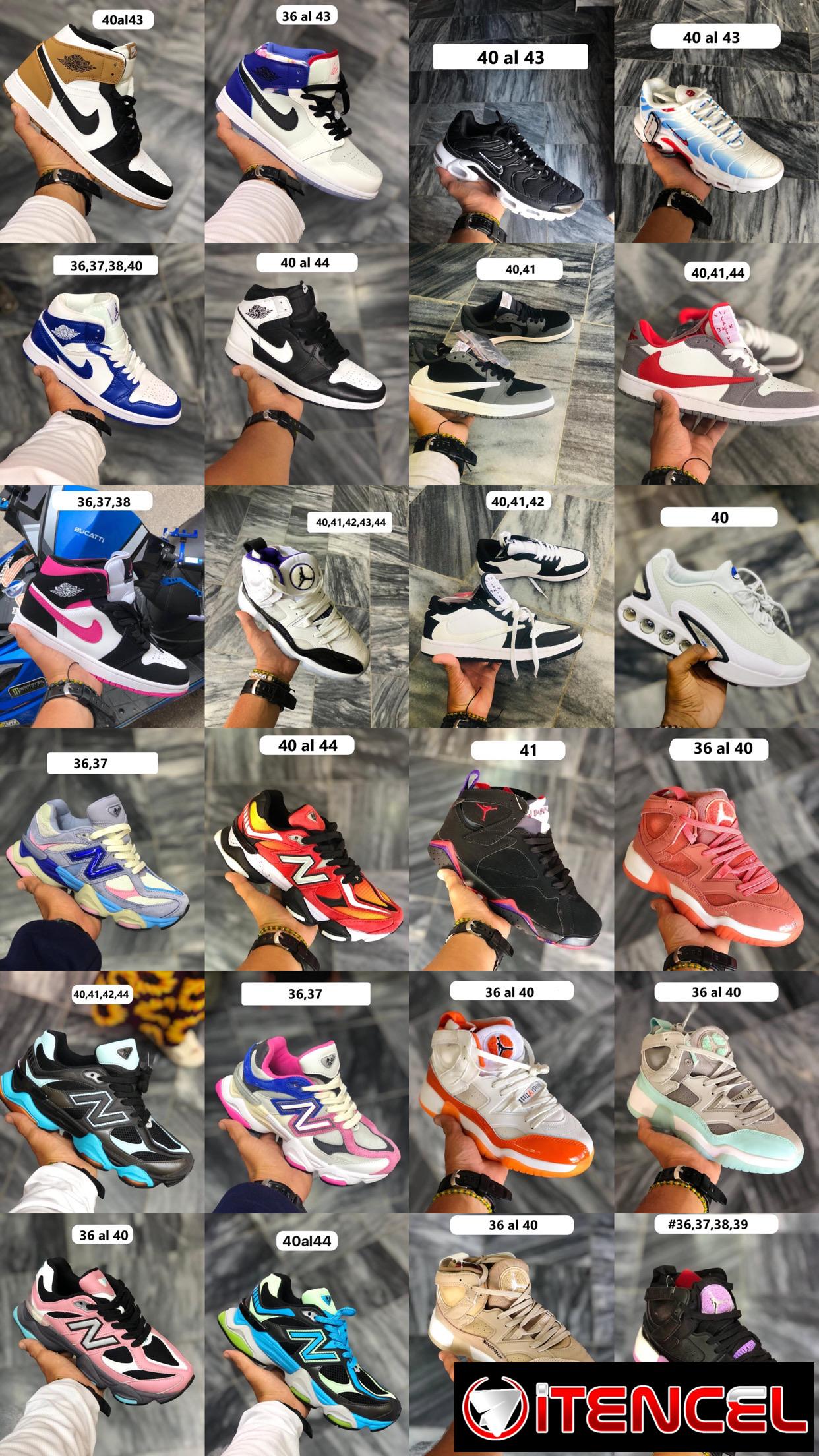 Tenis Nike, Adidas, Vans, Amiri, Jordan,Reebok new balance, converses, entre otros de varias tallas y modelos 👟👟👟👟👟👟👟👟👟👟 También c