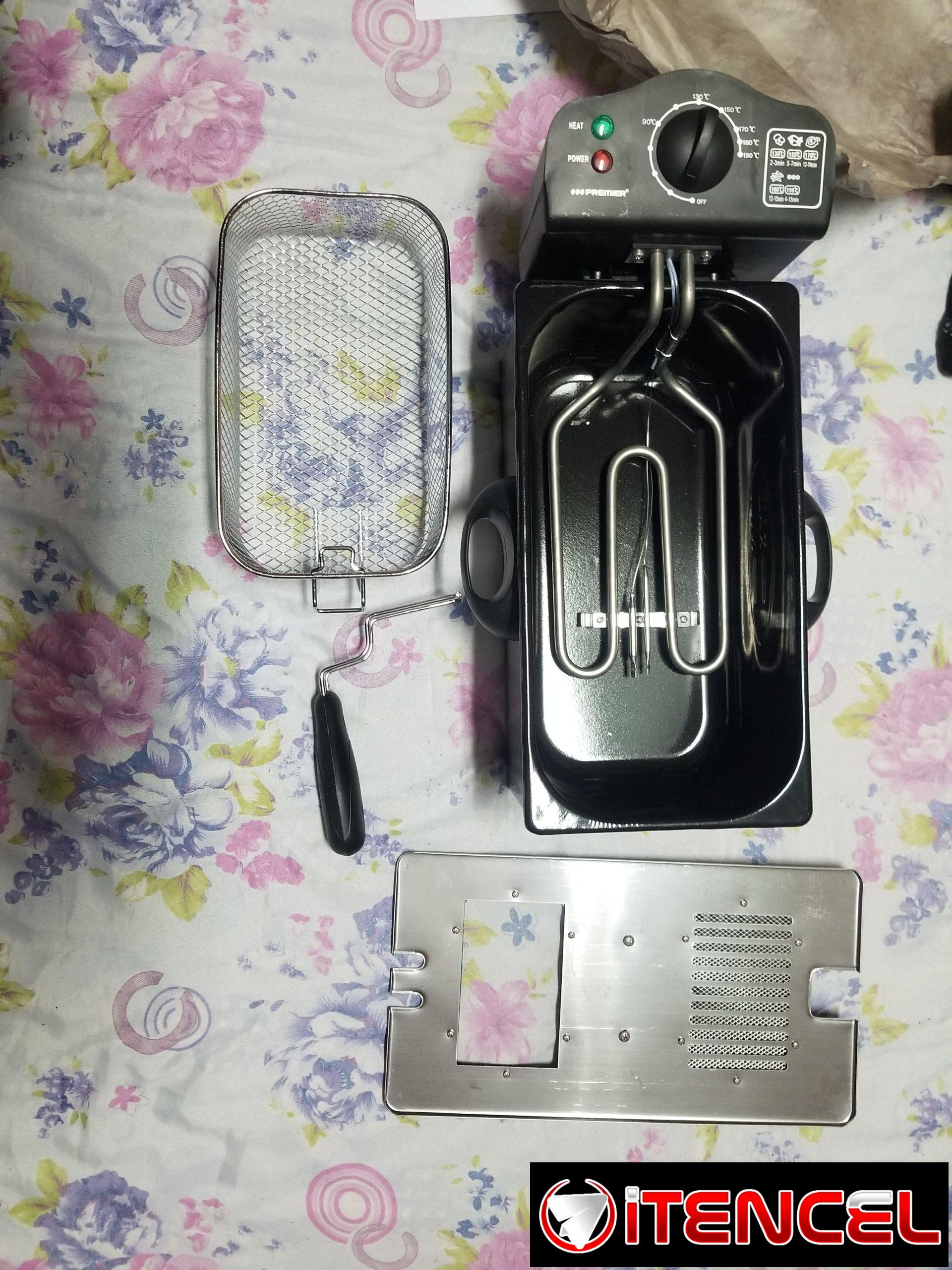 Freidora de aceite de 4 litros