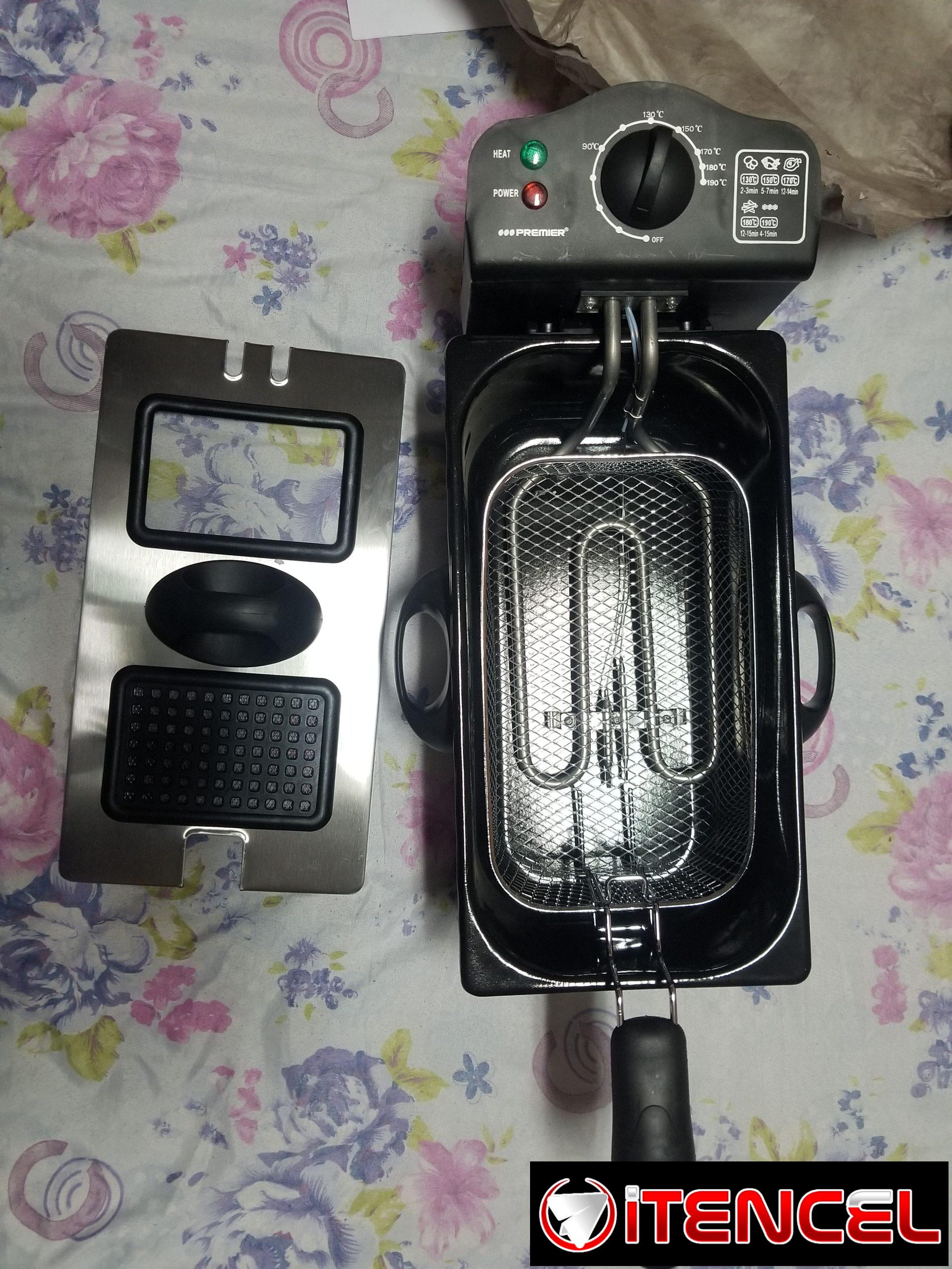 Freidora de aceite de 4 litros