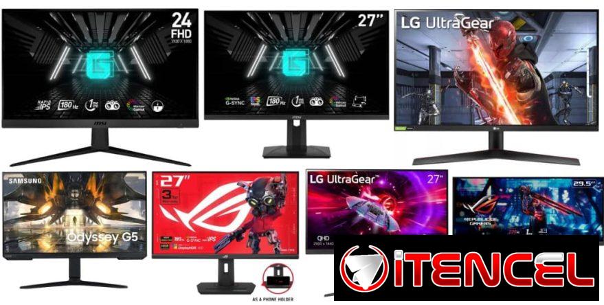 👇MONITORES GAMING FHD Y 2K 27 panel VA e IPS marca msi gigabyte,asus rog strix,asus tuf , Samsung odisea Monitor Gaming 24Pulgadas