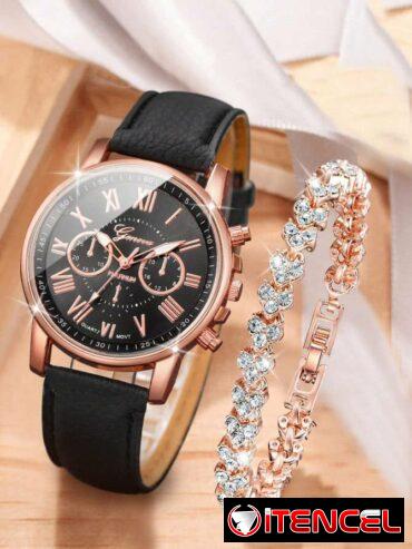 Juego Reloj Collar pulsera