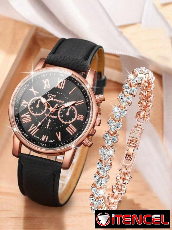Juego Reloj Collar pulsera