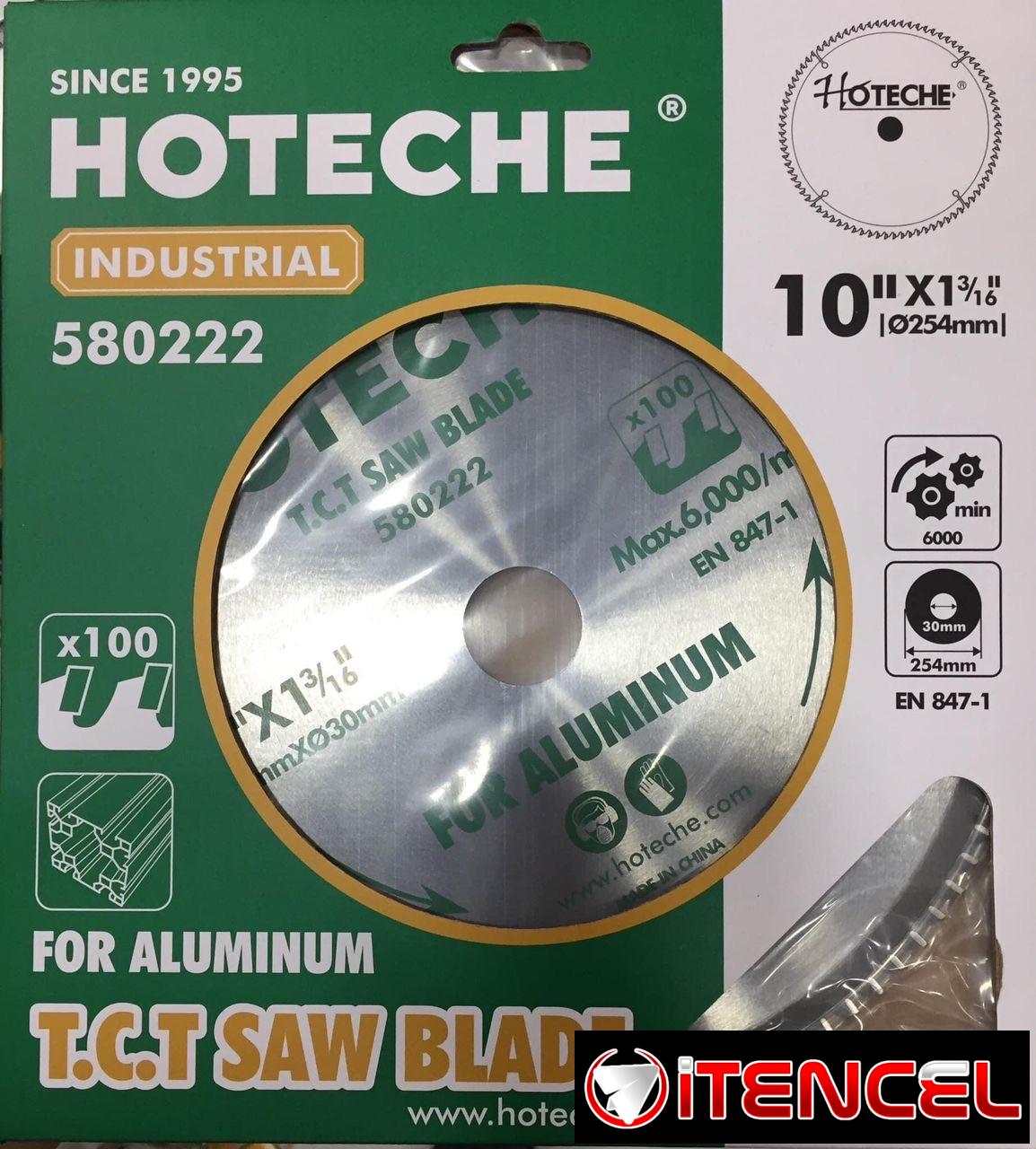 Disco de Sierra para trabajar el Aluninio 10”