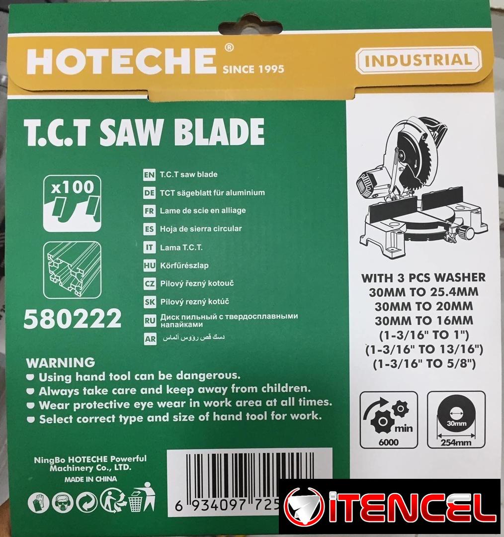 Disco de Sierra para trabajar el Aluninio 10”