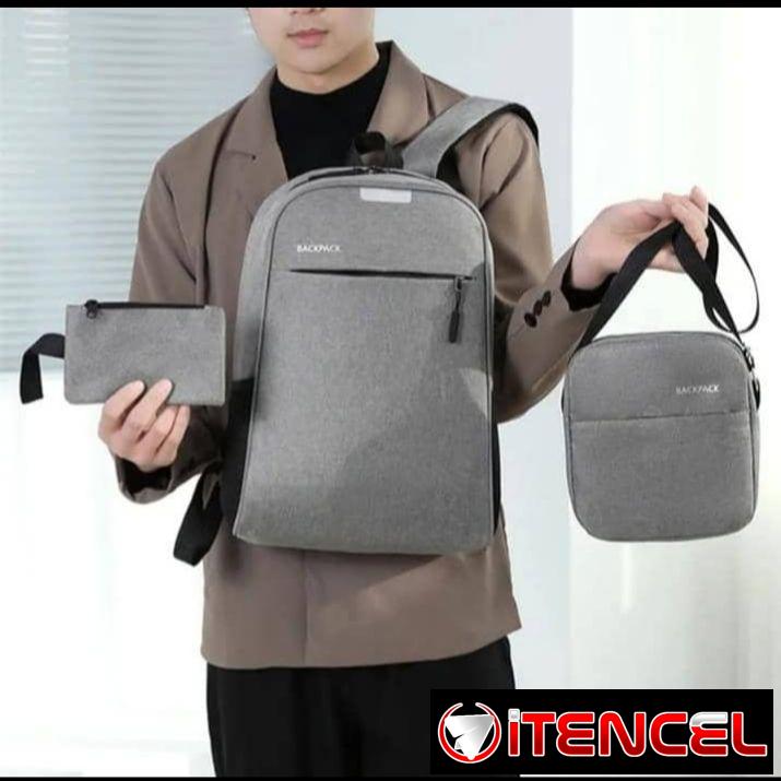 Juego mochila+bolso+cartera