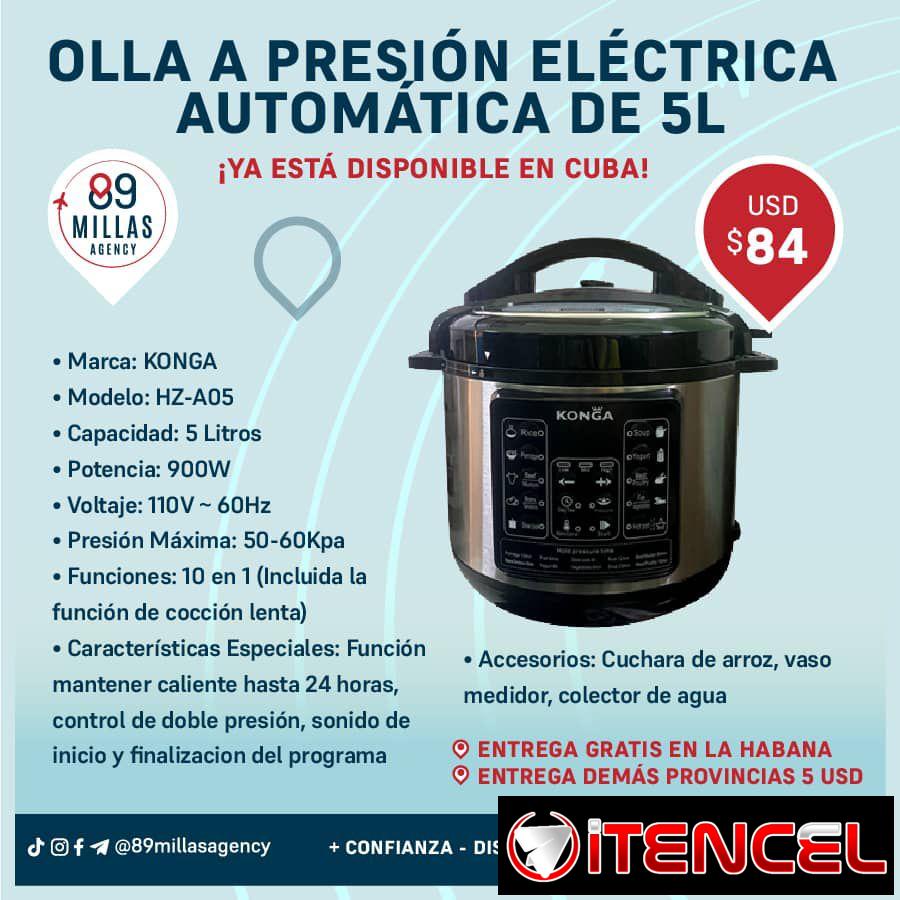 Olla de presión eléctrica automática de 5L