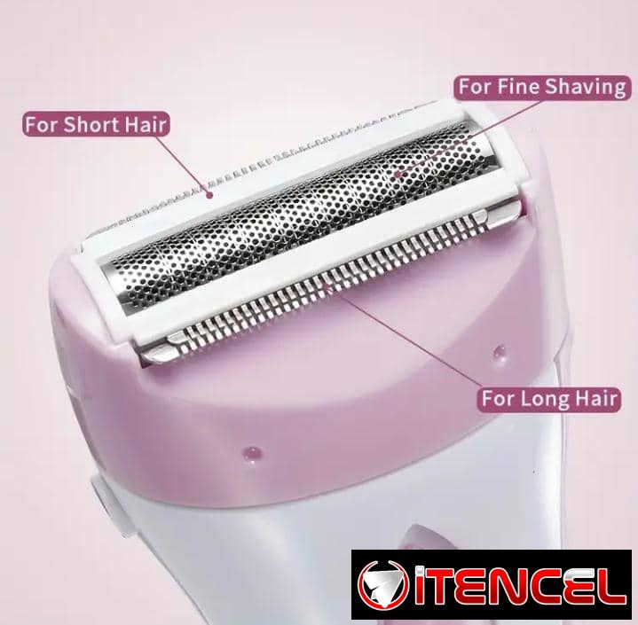 Maquinilla de afeitar eléctrica de doble cabezal 2 en 1 (25 usd)