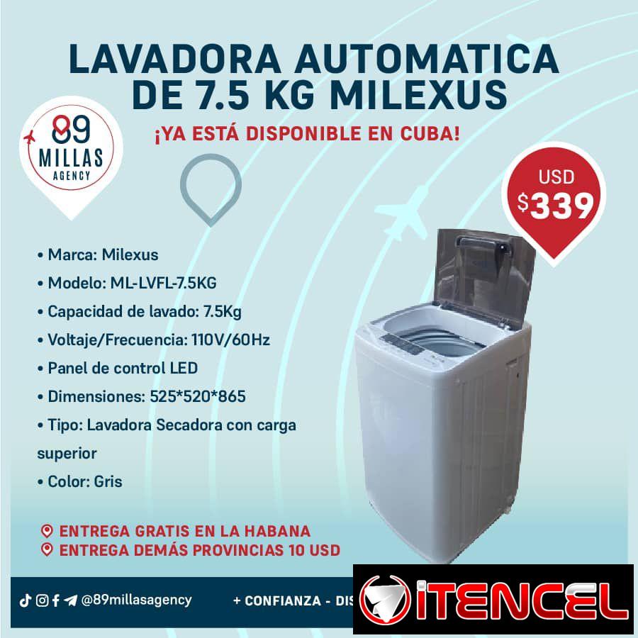 Lavadora automática 7.5 Kg