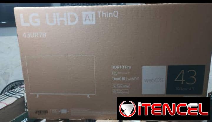 TV DE 43 PULGADAS MARCA LG ULTRA HD 480 usd CON TRANSPORTE SE DA CON FACTURA A NOMBRE DEL CLIENTE GARANTÍA DE 3 MESES