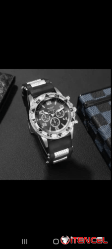 Relojes manillas de goma