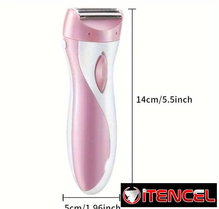 Maquinilla de afeitar eléctrica de doble cabezal 2 en 1 (25 usd)