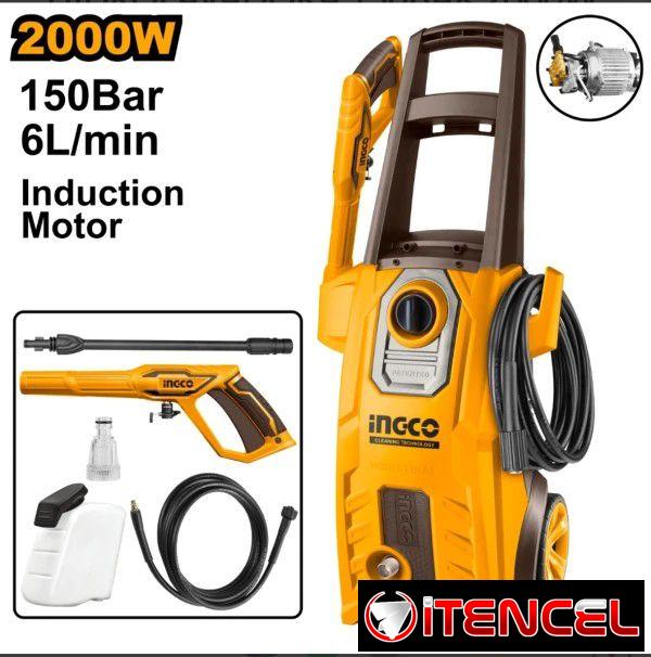 Hidrolavadora 2000W 205usd 🔺️ Transporte incluido Voltaje: 110-120V ~ 50Hz Motor de inducción de alambre / cobre Potencia de entra