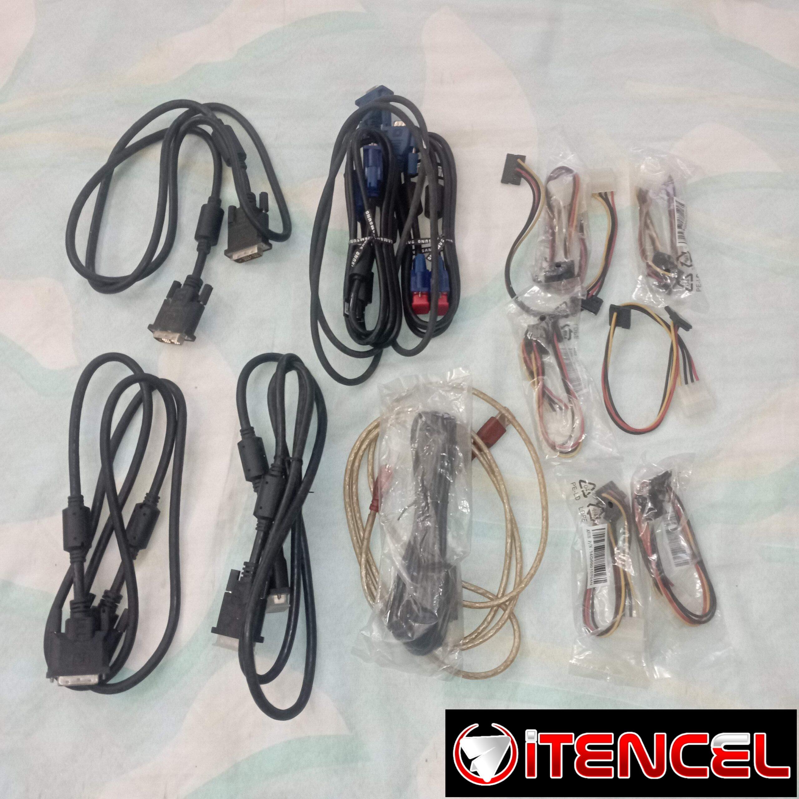 Cables VGA, DVI, DATOS y adaptadores