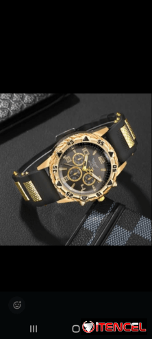 Relojes manillas de goma