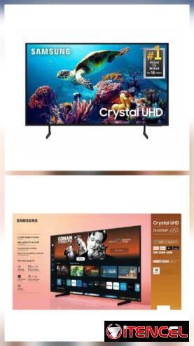 Smart TV 4K Crystal UHD Marca Samsung 65 pulgadas 💸precio: 860 USD‼️ Con cajita externa 900 usd 1 mes de Garantía con Factura Impr