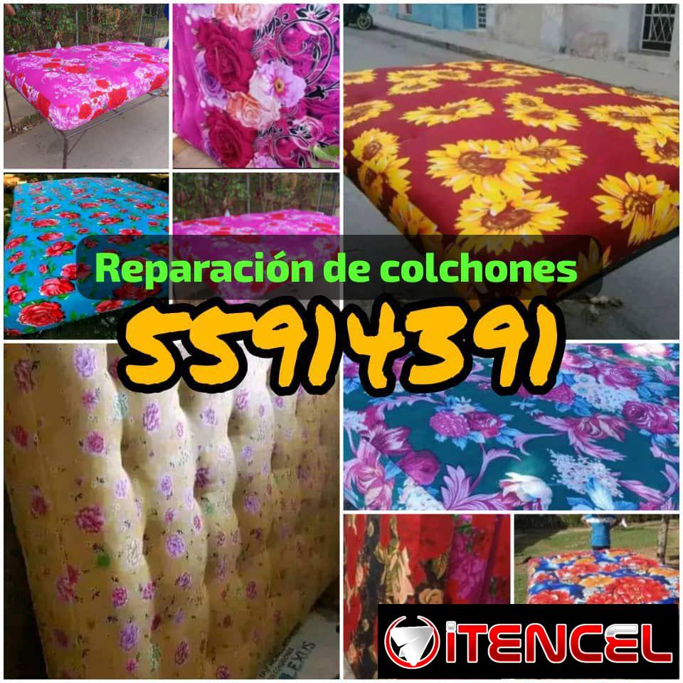 Se hacen y se reparan todo tipo de colchones todo es delante de usted