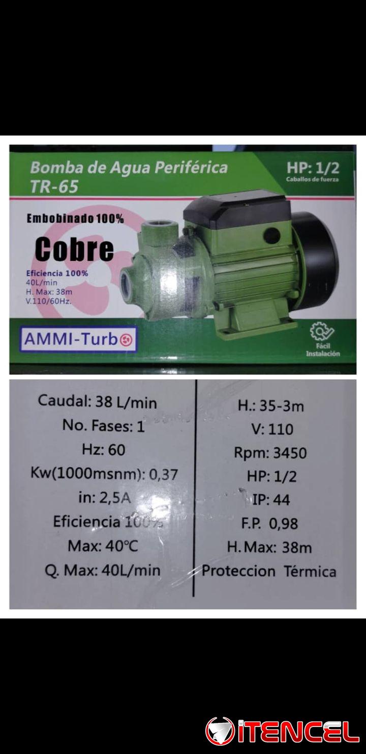 *Bombas de agua* – AMMI – Turb – 1/2 HP