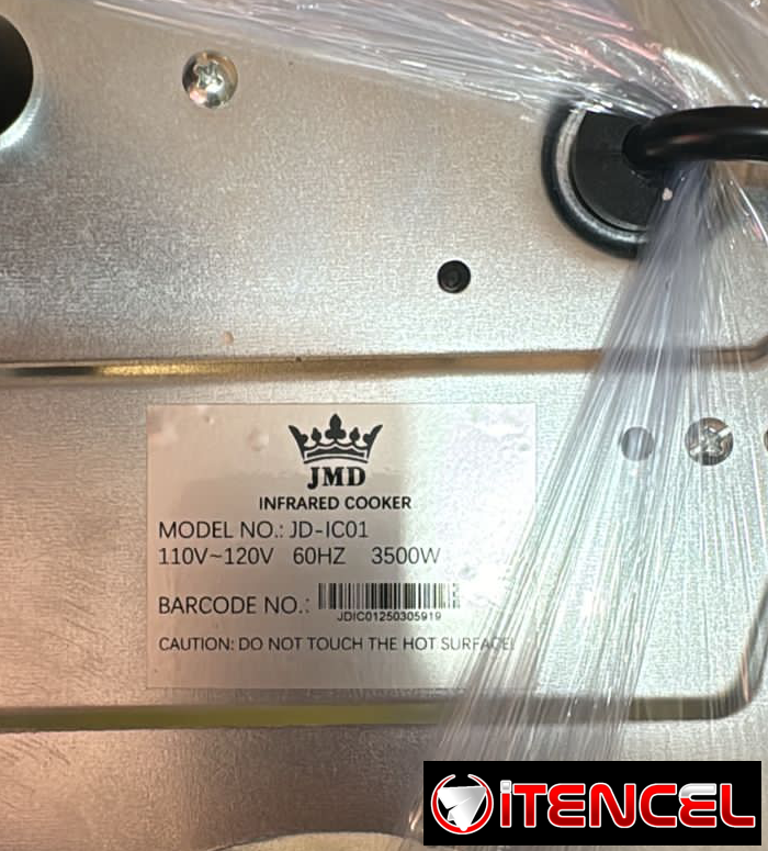 Cocina infrarrojo 3500 watts.Nueva.cerro