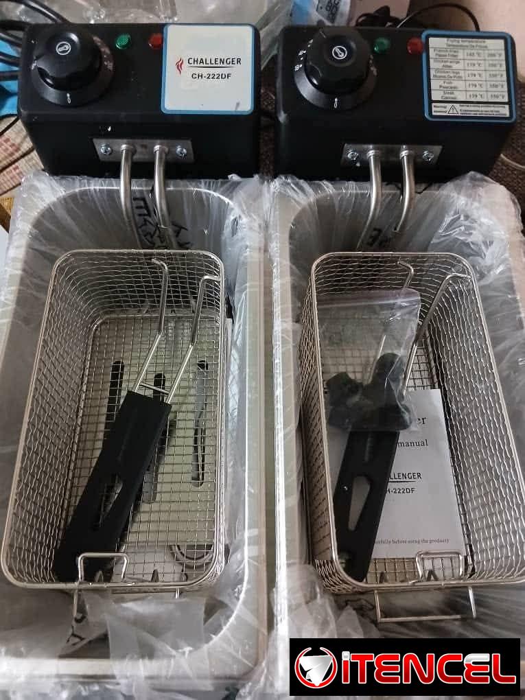 Freidora de aceite de 6 litros