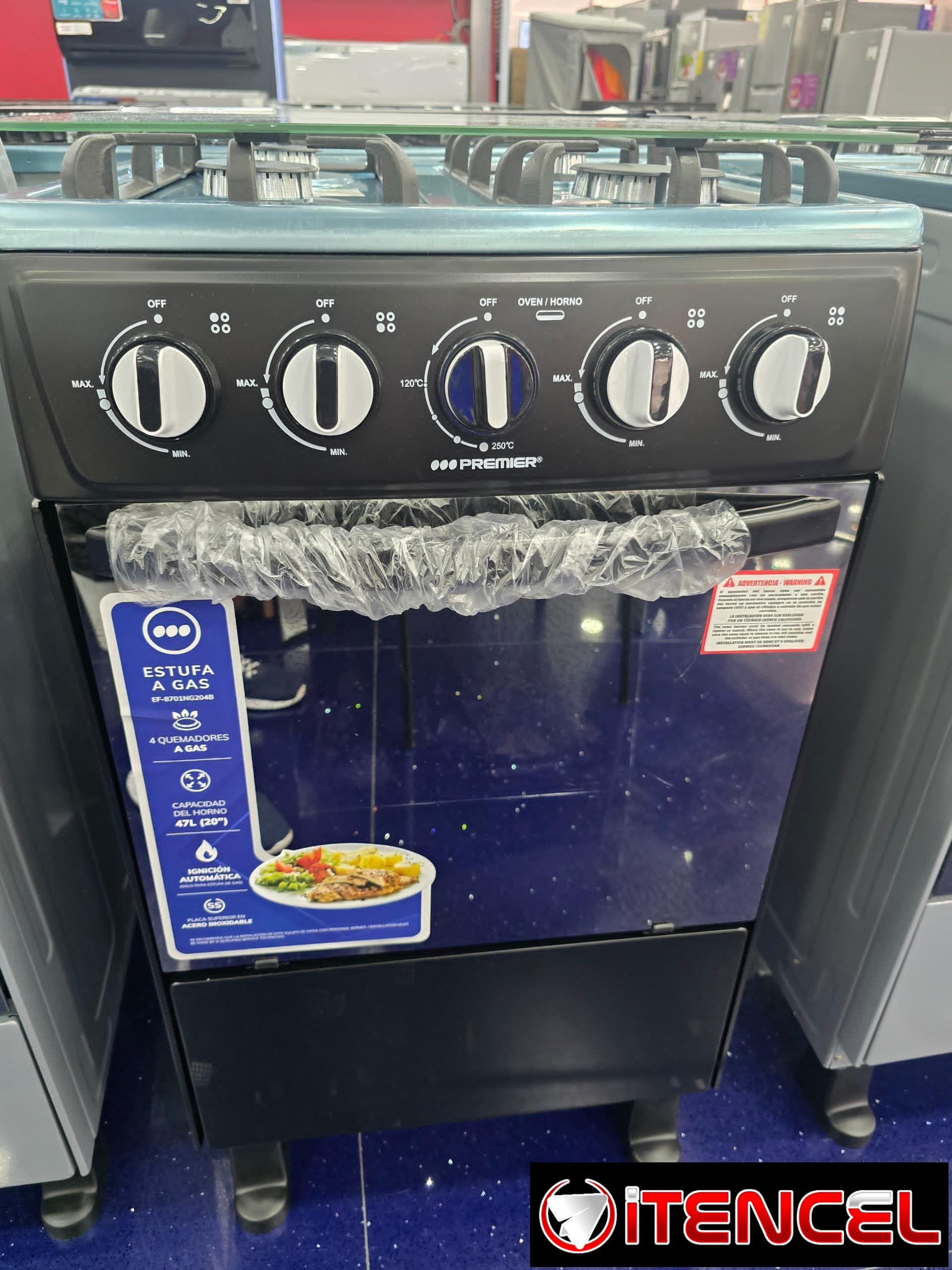 Cocina de gas con Horno Premier